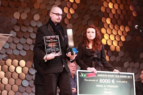 Pavel G. Vesnakov won the Jameson Award for Best Bulgarian Short Film with his short Trains